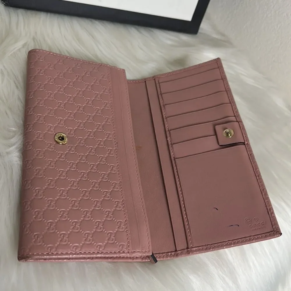 💯Authentic Guccissima Bifold Long Wallet🍀 - Picture 13 of 15